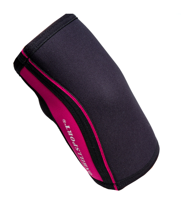 Налокотники компрессионные спортивные розовые 7 мм - купить в ONHILLSPORT