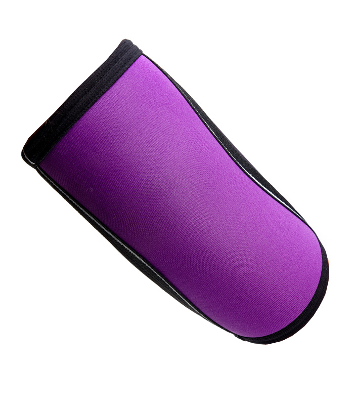 Налокотники компрессионные фиолетовые толщиной 7 мм -купить в ONHILLSPORT