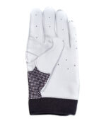 Перчатки для CrossFit G5 черно-белые кожаные с тканью ONHILLSPORT