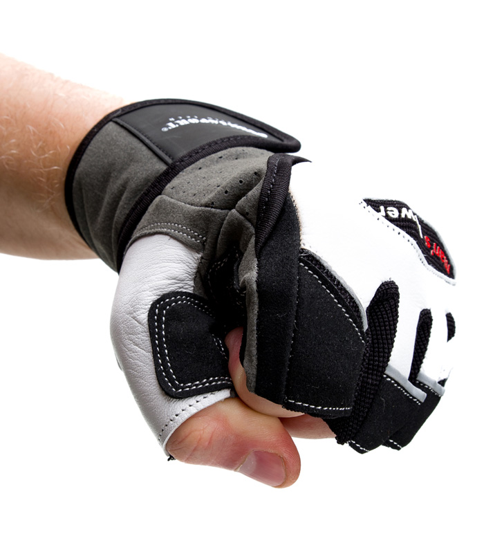 Перчатки для фитнеса черно-белые X14 ONHILLSPORT