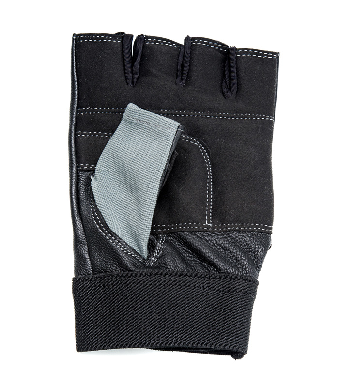 Перчатки мужские для фитнеса Q14 черно-серые ONHILLSPORT