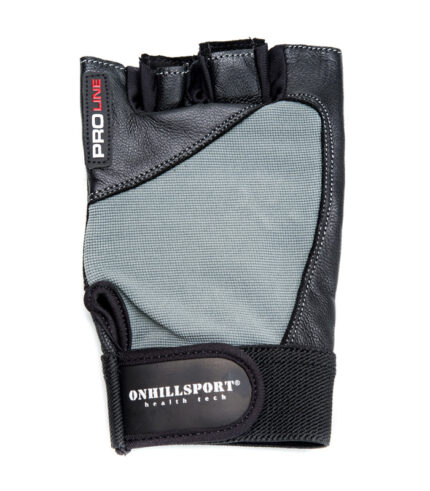 Перчатки для фитнеса Q14 черно-серые мужские ONHILLSPORT