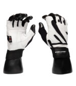 Перчатки для фитнеса Q16 черно-белые ONHILLSPORT