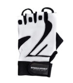 Перчатки для фитнеса Q16 черно-белые ONHILLSPORT