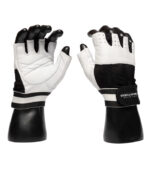 Перчатки для фитнеса Q20 черно-белые unisex ONHILLSPORT
