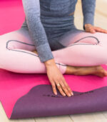 Коврик для йоги ONHILLSPORT фиолетово-розовый TPE