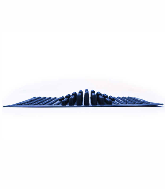 Купить Коврик массажный резиновый WAVE от плоскостопия (синий) можно в интернет-магазине onhillsport.ru по отличной цене, оптовикам скидки