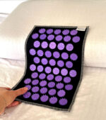 Массажный коврик с аппликаторами Кузнецова серия AIR фиолетовые аппликаторы (32х21 см)