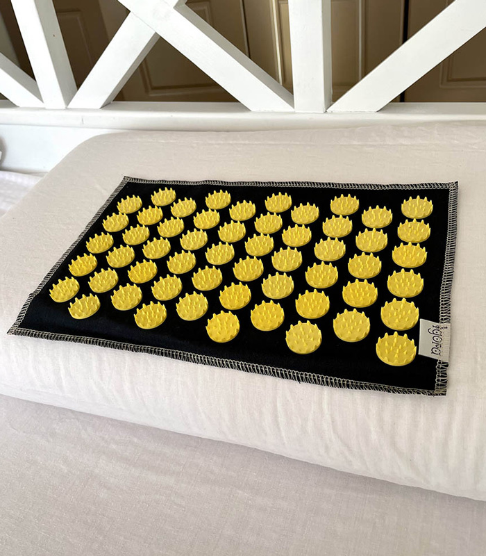 Массажные коврики с аппликаторами Кузнецова серия AIR желтые аппликаторы (32х21 см)