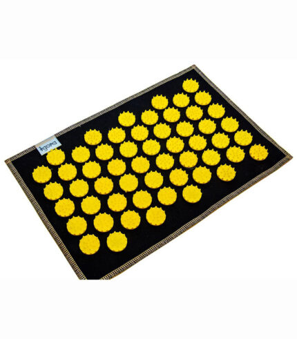 Массажный коврик аппликатор Кузнецова серия AIR желтые аппликаторы (32х21 см)